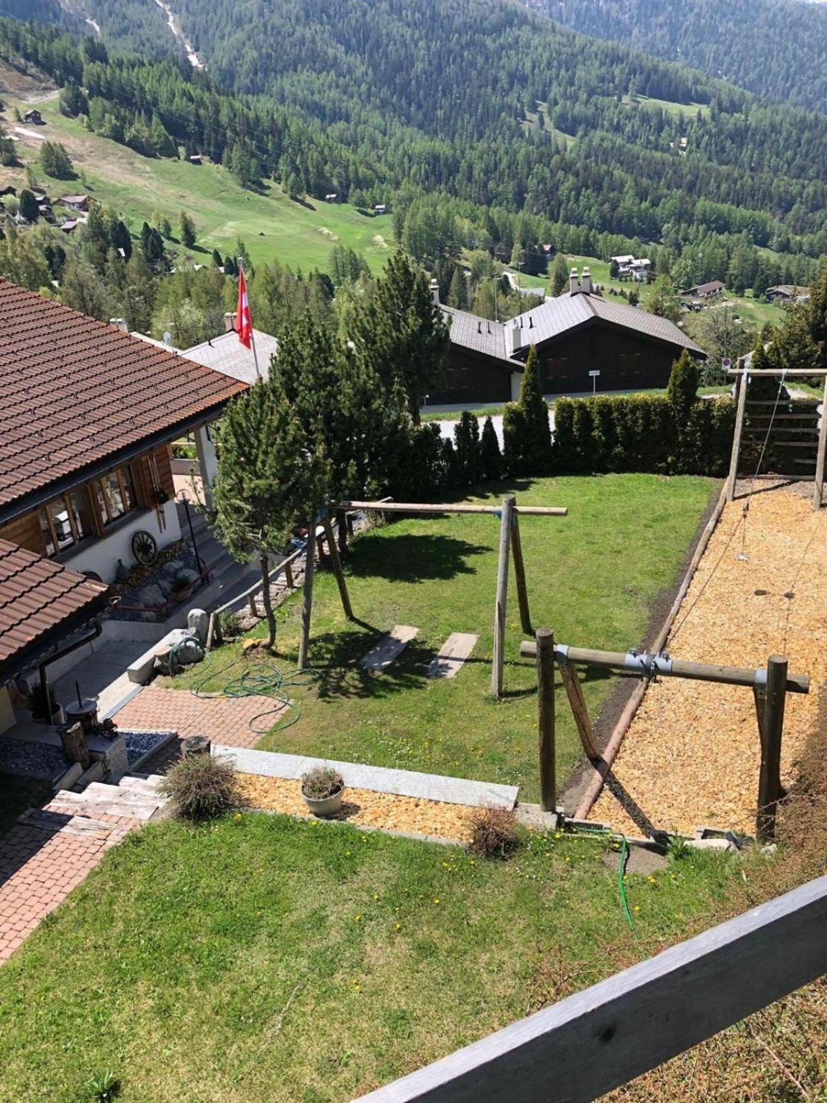 Bed and Breakfast Zimmer Mamma Mia Bürchen Exteriér fotografie